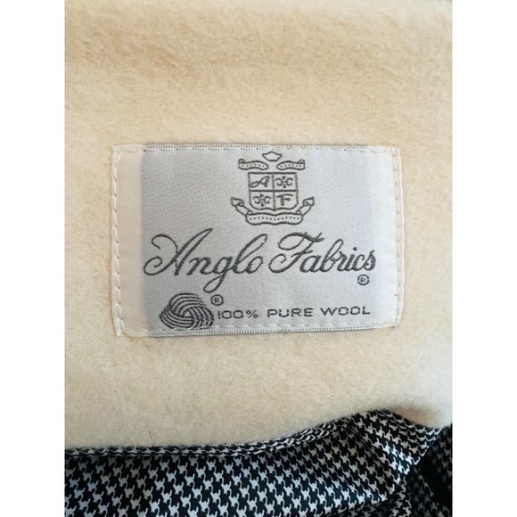 Coats by Cattiva Vintage 50s Peacoat Pure Wool Made in USA Anglo Fabrics UK 12 - Picture 9 of 10